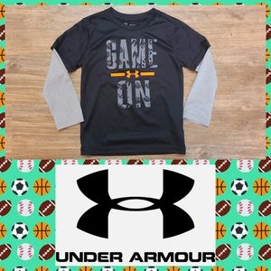 💪 Boys Under Armour Layered Effect Shirt 🦾